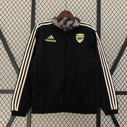 Cortavientos Arsenal x Maharishi Reversible - Edición especial